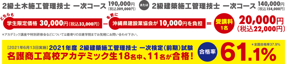 アカデミック講座のご案内(沖縄県の一例)